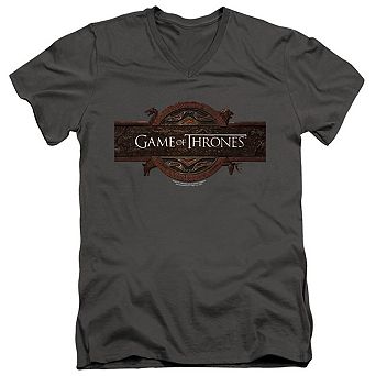 Game Of Thrones Title Sequence Logo Short Sleeve T-shirt