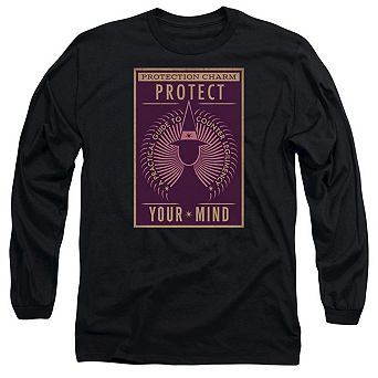 Fantastic Beasts Protect Your Mind Long Sleeve Adult T-shirt