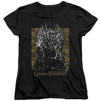 Game Of Thrones Iron Throne Short Sleeve Women´s T-Shirt