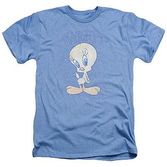 Looney Tunes Tweety Fade Adult Heather T-shirt