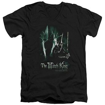 Lord Of The Rings Witch King Short Sleeve Adult V Neck T-shirt