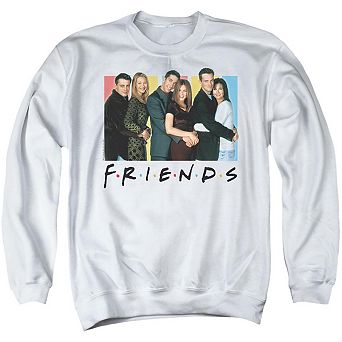 Friends Cast Logo Adult Crewneck Sweatshirt
