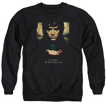 Lord Of The Rings Frodo One Ring Adult Crewneck Sweatshirt
