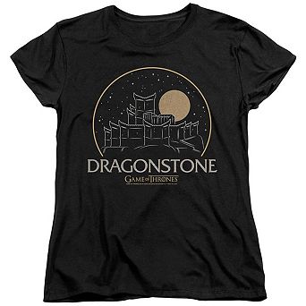 Game Of Thrones Dragonstone Short Sleeve Women´s T-Shirt