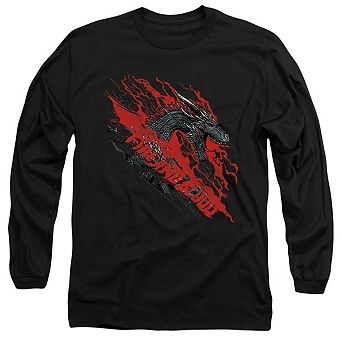 Game Of Thrones Fire And Blood Dragon Long Sleeve Adult T-shirt