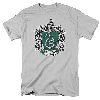 Harry Potter Slytherine Crest Short Sleeve Adult T-shirt