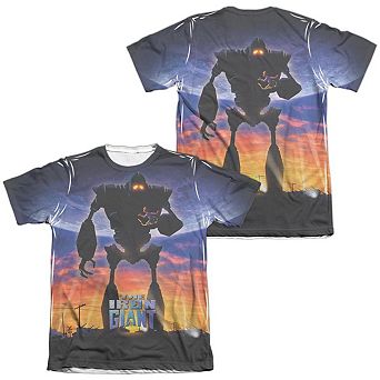 Iron Giant Giant Poster Adult 65/35 Poly/cotton Short Sleeve T-shirt