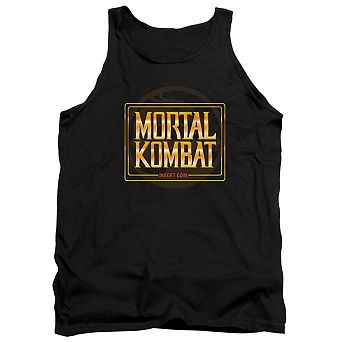 Mortal Kombat Klassic Insert Coin Adult Tank Top