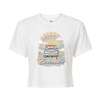 Juniors' Ford Bronco Rare Breed Cropped Tee