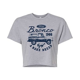 Juniors' Ford Bronco Rare Breed Cropped Tee