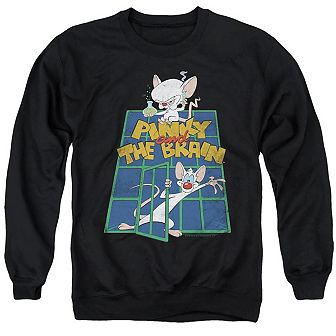 Pinky And The Brain Ol Standard Adult Crewneck Sweatshirt