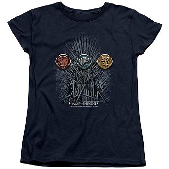 Game Of Thrones For The Throne Sigils Short Sleeve Women´s T-Shirt
