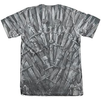 Game Of Thrones Jon Snow The Throne Sleeve T-shirt