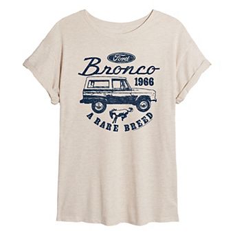 Juniors' Ford Bronco A Rare Breed Oversized Tee