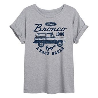 Juniors' Ford Bronco A Rare Breed Oversized Tee