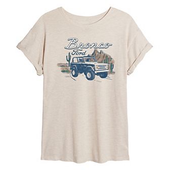Juniors' Ford Bronco Desert Oversized Tee