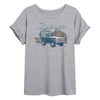 Juniors' Ford Bronco Desert Oversized Tee