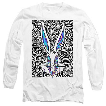 Looney Tunes Wild Bugs Long Sleeve Adult T-shirt