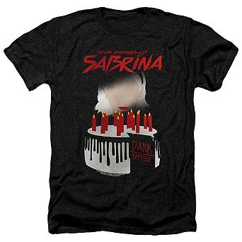 Chilling Adventures Of Sabrina Dark Baptism Adult Heather T-shirt