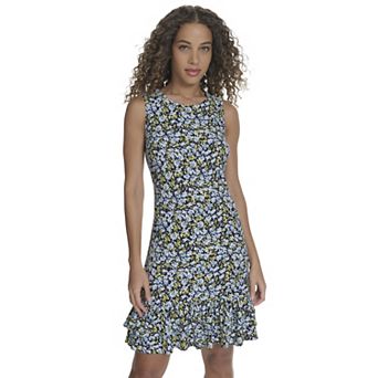 Women's Harper Rose Printed Sleeveless Flounce Skirt Mini Dress