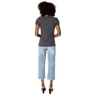 Black Adam Black Adam Logo With Character Short Sleeve Women´s T-Shirt