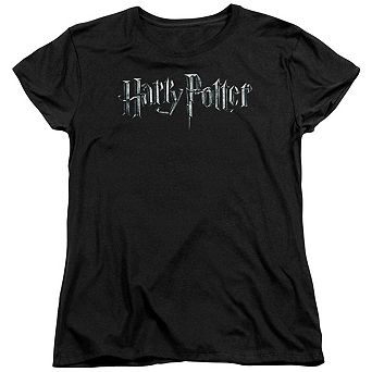 Harry Potter Logo Short Sleeve Womens T-shirt