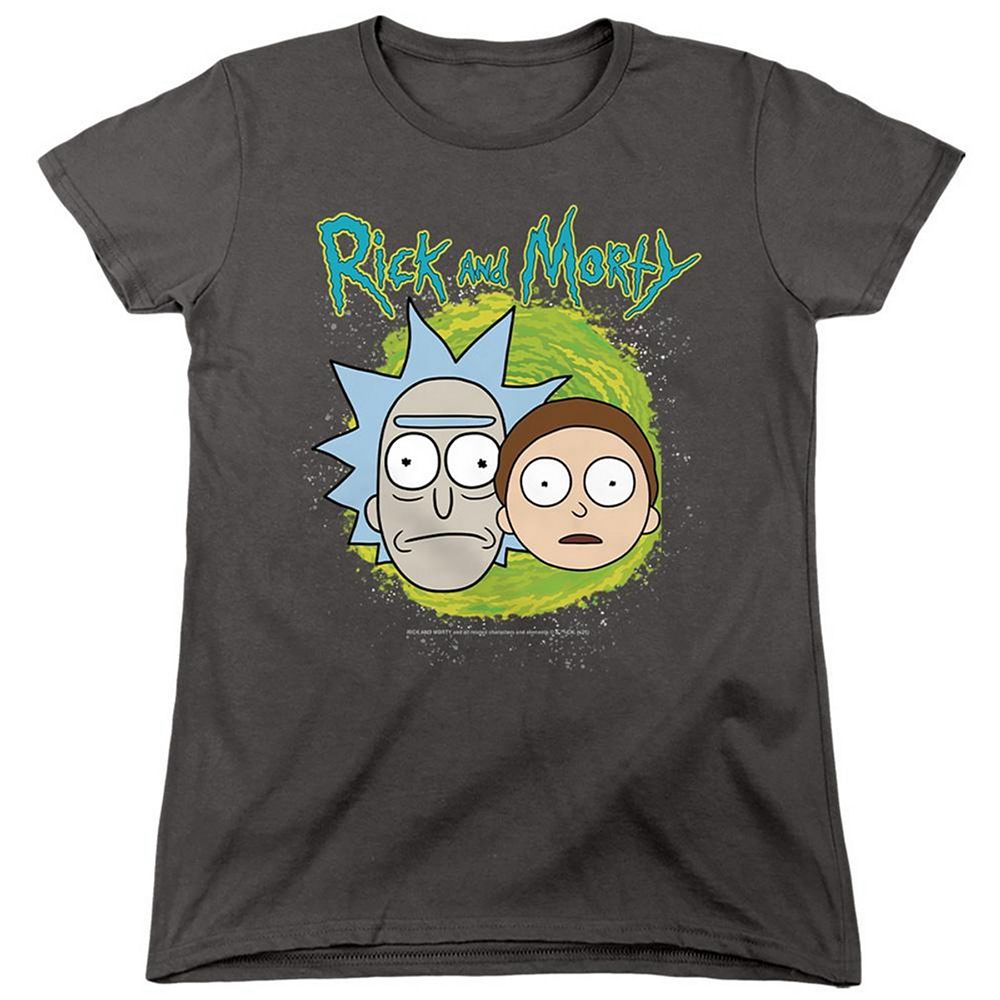 Rick And Morty Floating Heads Short Sleeve Women´s T-Shirt