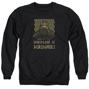 Lord Of The Rings Ishkhaqwi Durugnul Adult Crewneck Sweatshirt