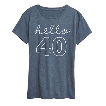 Women's Hello 40Graphic Tee