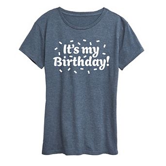 Women's It's My Birthday Graphic Tee