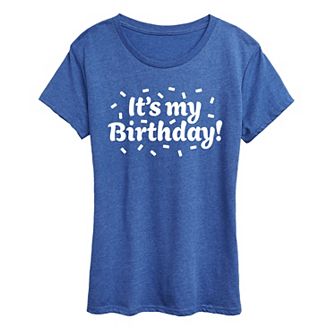 Women's It's My Birthday Graphic Tee
