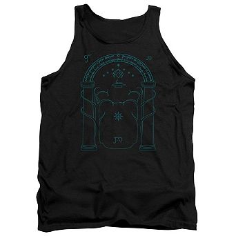 Lord Of The Rings Doors Of Durin Adult Tank Top