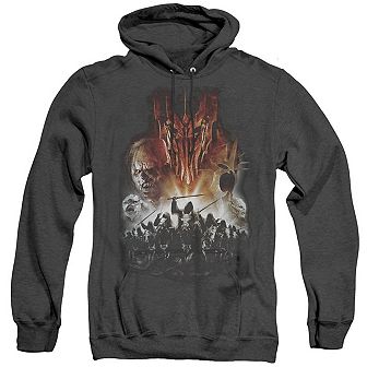 Lord Of The Rings Evil Rising Adult Heather Hoodie