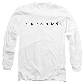 Friends Logo Long Sleeve Adult T-shirt