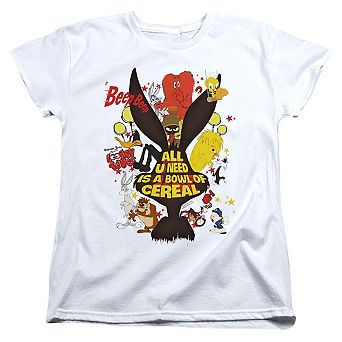 Looney Tunes Cereal Short Sleeve Women´s T-Shirt
