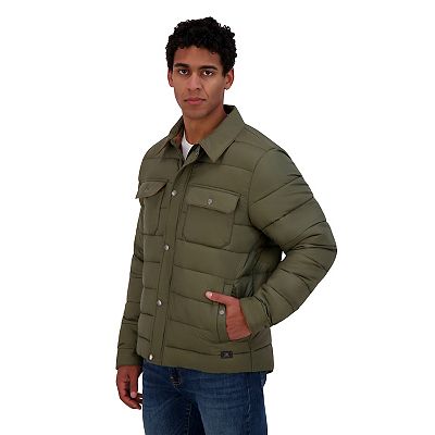 Puffer Jacket men’s zeroposur luke box quilted puffer jacket good save it 25