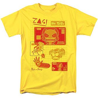 Rick And Morty Devil Morty Short Sleeve Adult T-shirt