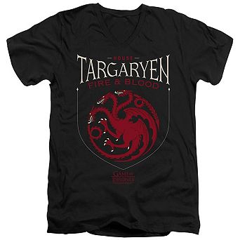 Game Of Thrones House Targaryen Sigil Short Sleeve T-shirt