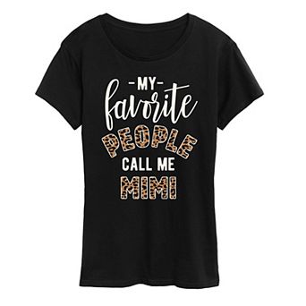 Women's Favorite People Mimi Graphic Tee