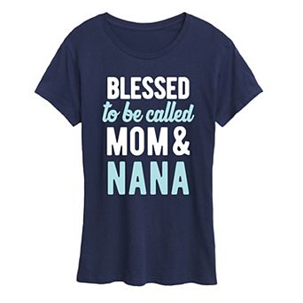 Women's Blessed To Be Called Nana Graphic Tee