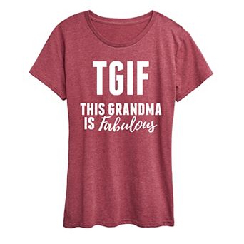 Women's This Grandma Is Fabulous Graphic Tee