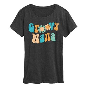Women's Groovy Nana Graphic Tee