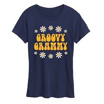 Women's Groovy Grammy Graphic Tee