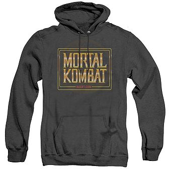Mortal Kombat Klassic Insert Coin Adult Heather Hoodie