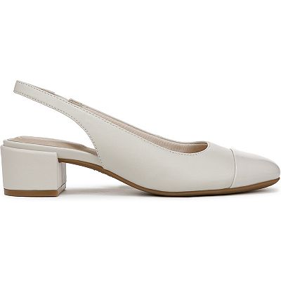 ★TOUT Y EST★ Essential Life Slingback Beige QP123ABG31 QP1 Prada Brushed leather slingback pumps for Women - Beige in