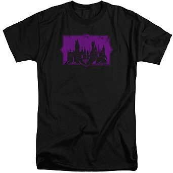 Fantastic Beasts 2 Hogwarts Silhouette Short Sleeve Adult Tall T-shirt