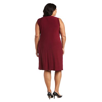 plus size red jacket dress Catherines Women's Plus Size Sparkling Lace Jacket Dress