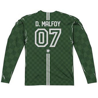Harry Potter Malfoy Sweater Long Sleeve Adult Poly Crew T-shirt