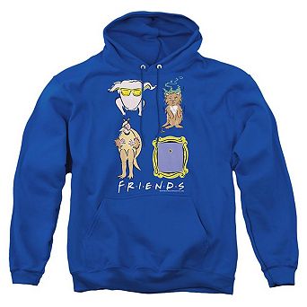Friends Sybmols Adult Pull Over Hoodie