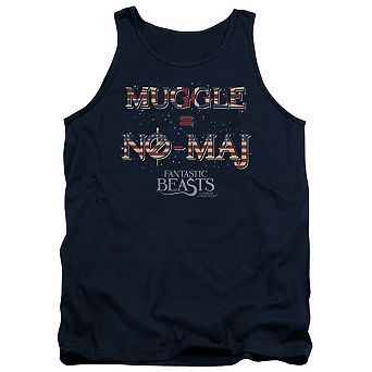 Fantastic Beasts Uk Us No Maj Adult Tank Top